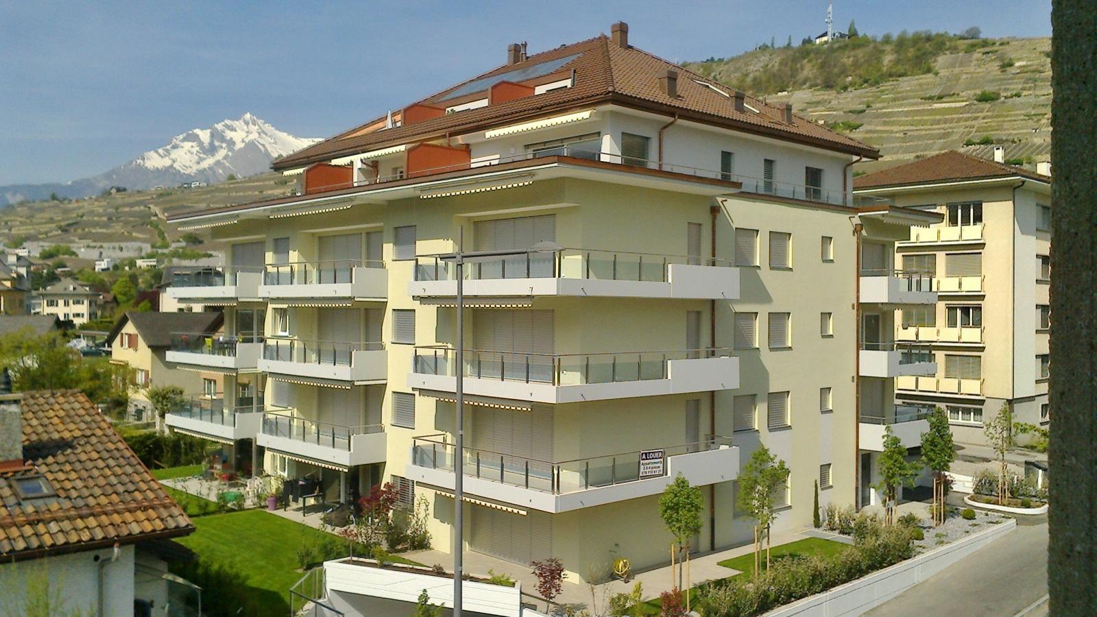 A louer 1950 Sion Place souterraine 